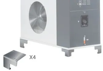 Комплект ножек