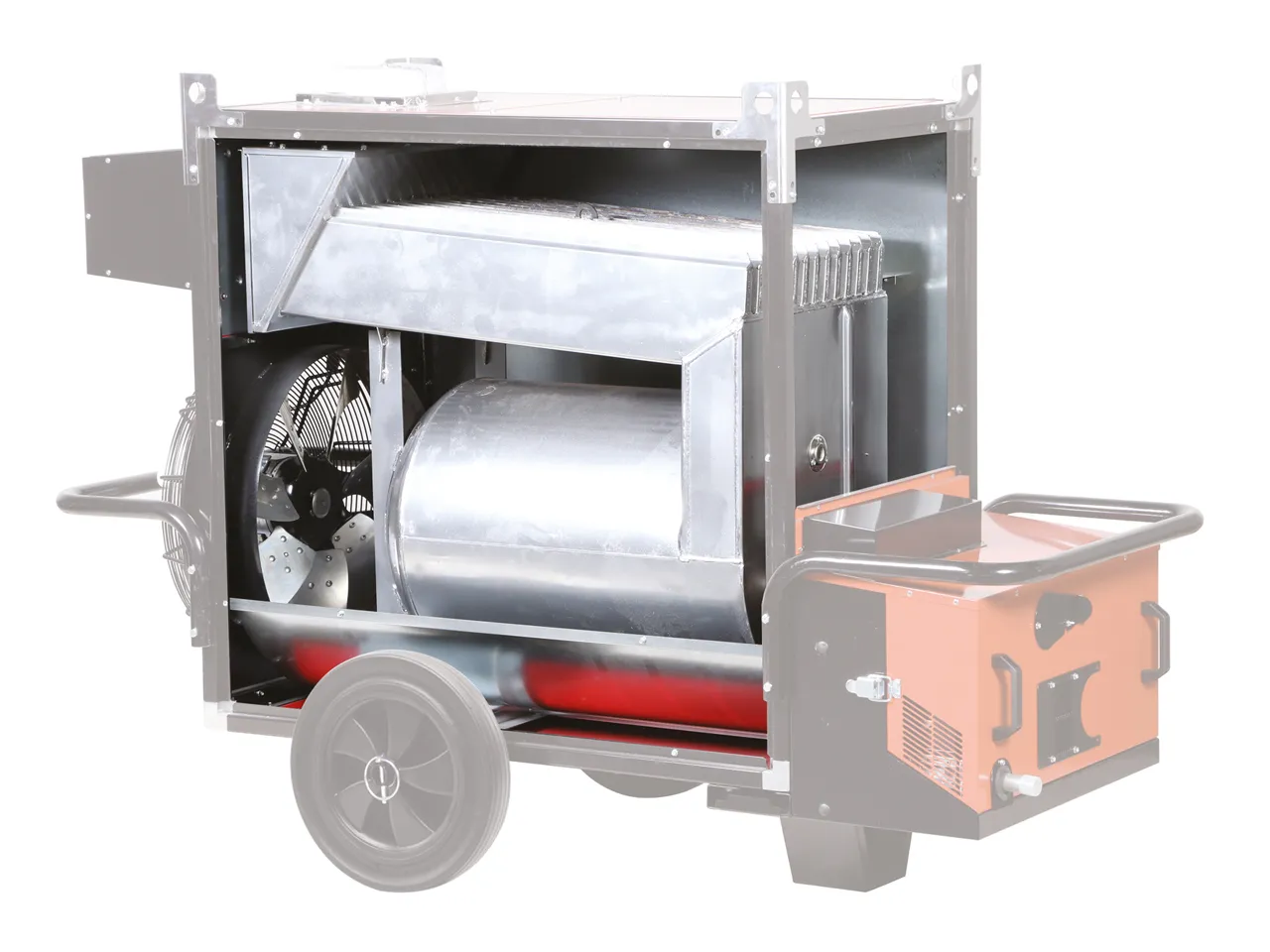 Тепловая пушка дизельная Biemmedue JUMBO 235M (ДИЗ.-ГАЗ)