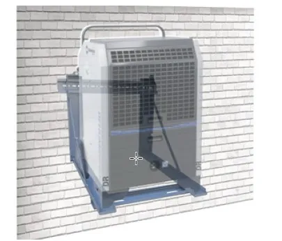 Комплект для крепления к стене