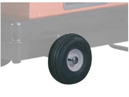 Комплект пневматических колёс ø 250 мм