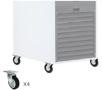 Комплект поворотных колёс CONFORT 40