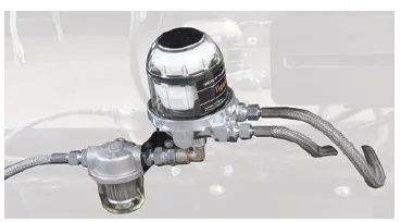 Однотрубная система для подключения выносного топливного бака с деаэратором BH