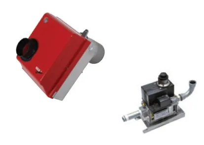 Газовая (метан) горелка RIELLO + газовая рампа