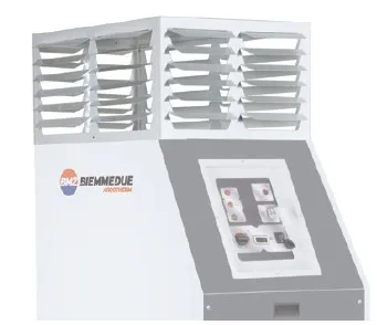 камера воздухораспределительная с поворотными ламелями (PLENUM) CONFORT 40