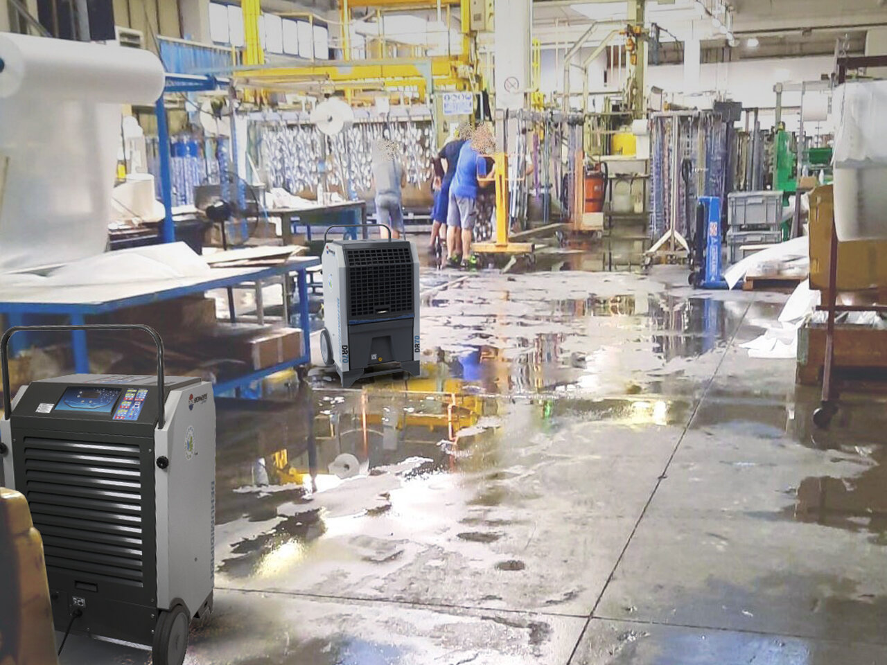 Промышленный осушитель воздуха ARCODRY DR 70 DUAL VOLTAGE (220/380В)