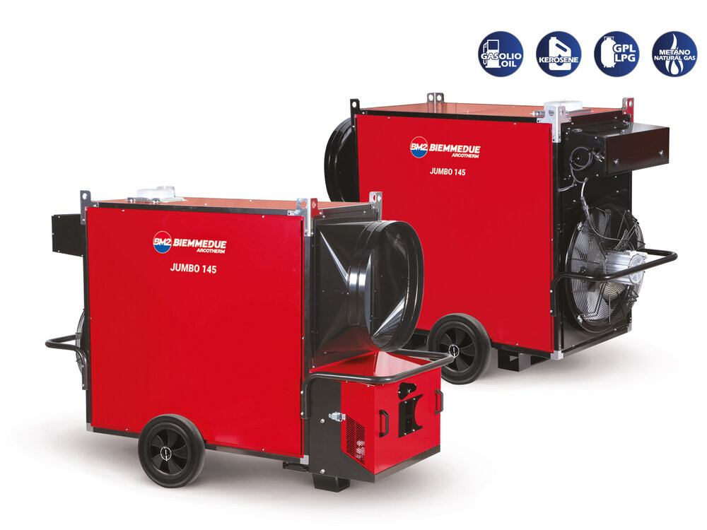 Тепловая пушка дизельная ARCOTHERM JUMBO 185T (ДИЗ.-ГАЗ)