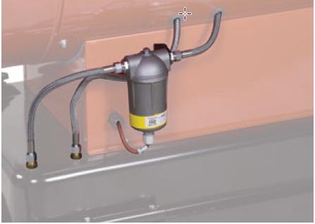 Фильтр предварительного нагрева топлива