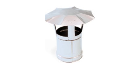 Зонт дымохода из нержавеющей стали