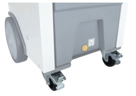 Поворотные колеса с тормозом