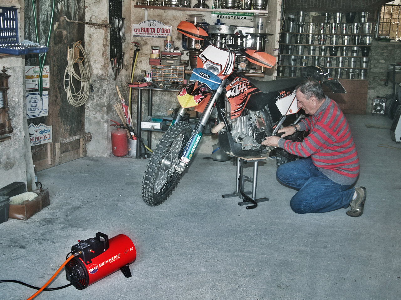 Тепловая пушка газовая ARCOTHERM GP 105A с автоматическим поджигом