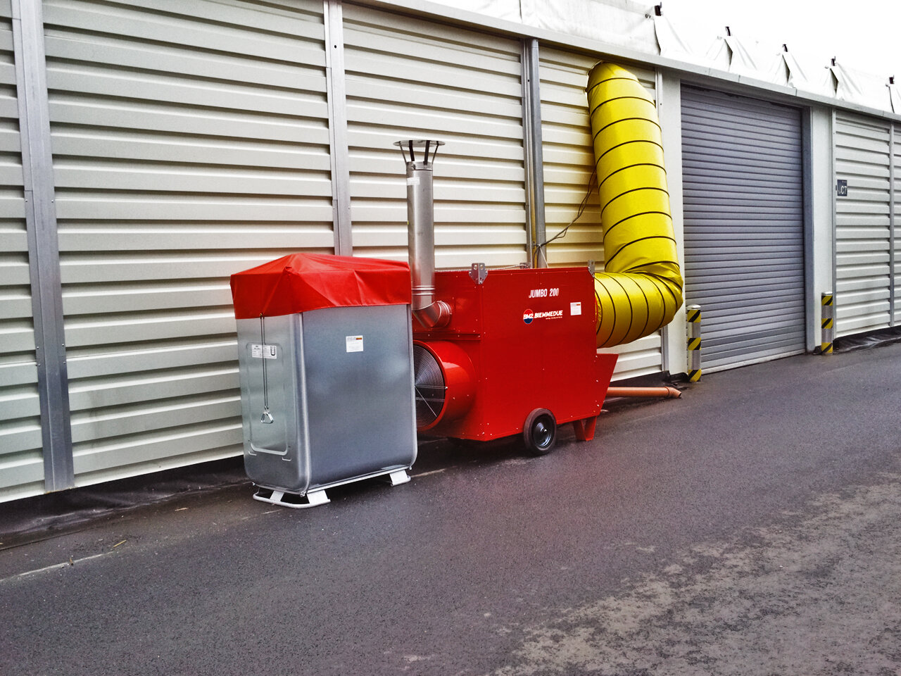 Тепловая пушка дизельная ARCOTHERM JUMBO 185T (ДИЗ.-ГАЗ)